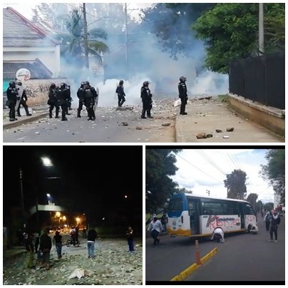 PROTESTA ESTUDIANTES UNICAUCA