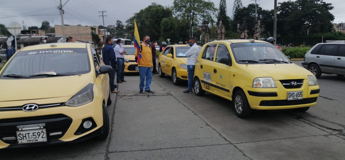 Taxistas Paro