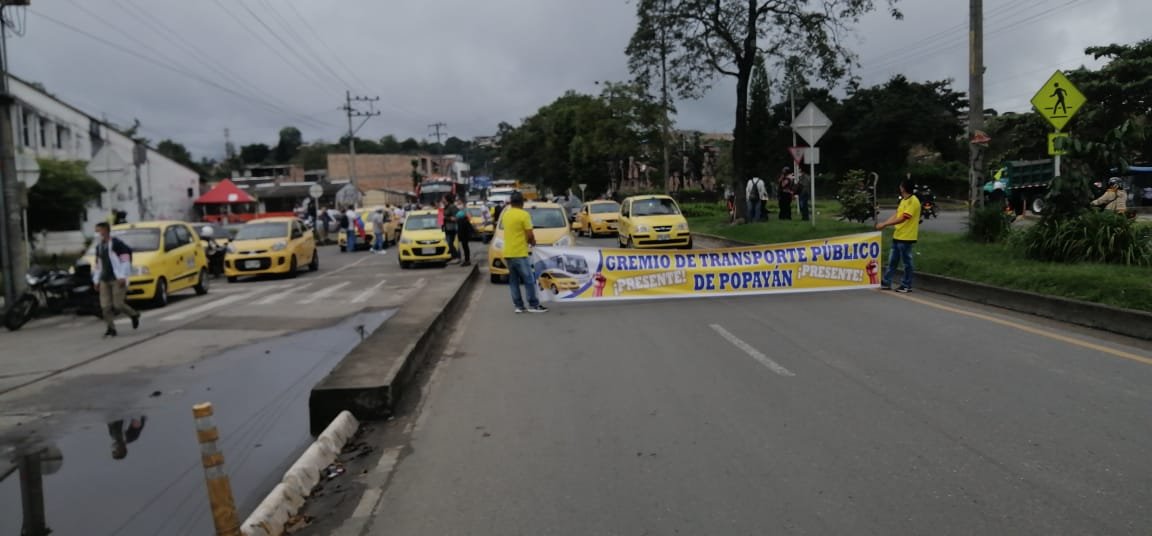 Taxistas Paro 2