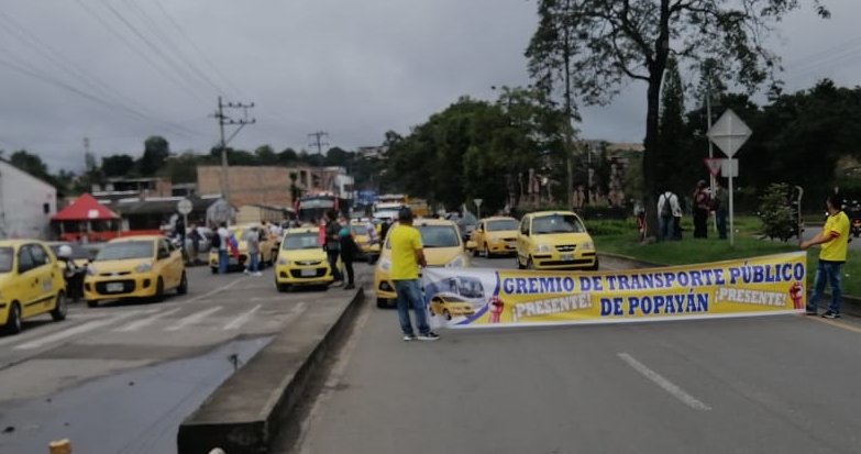 Taxistas Paro 3