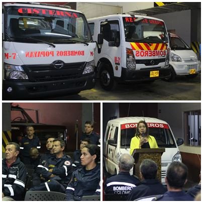 Bomberos Popayan Vehiculos