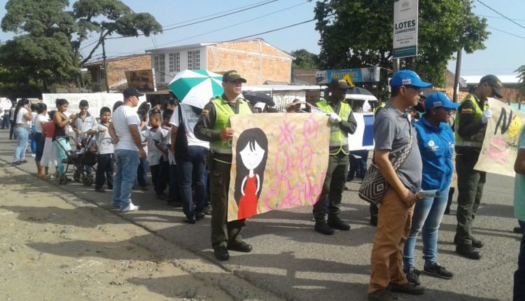 Marcha en Santander