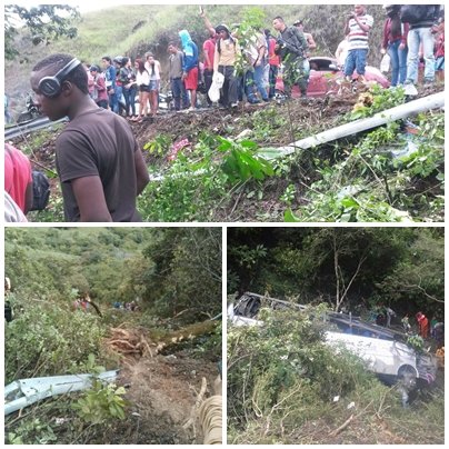 Accidente en Piedra Sentada