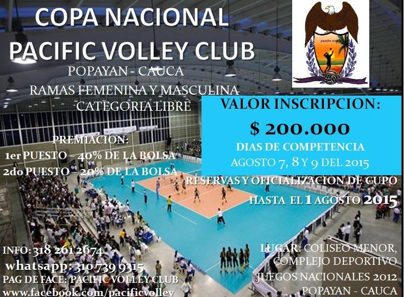 PACIF VOLLEY CLUB - COPA