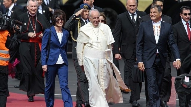 Papa Francisco en Ecuador