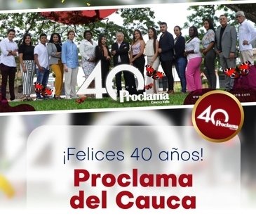 Proclama 40 años